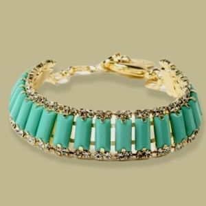 Amrita Singh Austrian Crystal Gold Tone Bracelet